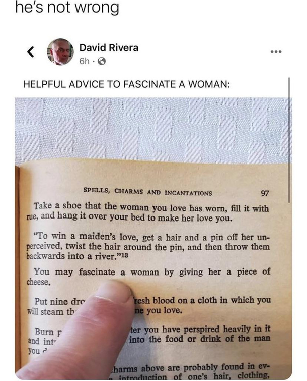 Dating advice