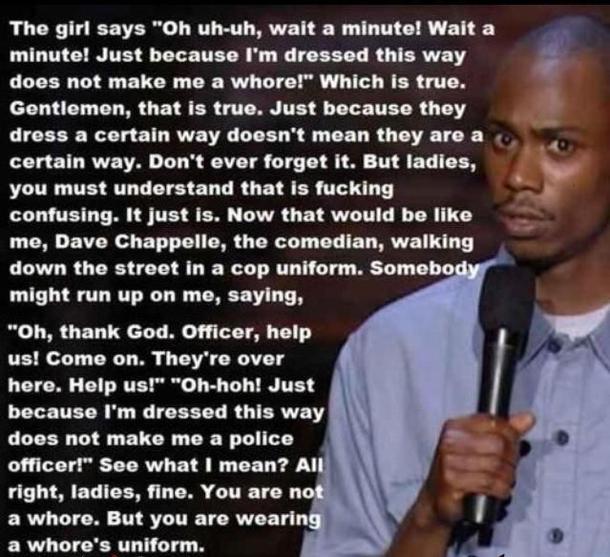Dave Chappelle on How Women Dress