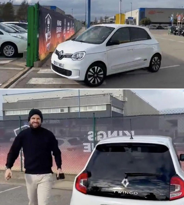 Days after ex- partner Shakira said You traded a Ferrari for a Twingo you traded a Rolex for a Casio Gerard Piqu arrived at work driving a Twingo and wearing a Casio watch