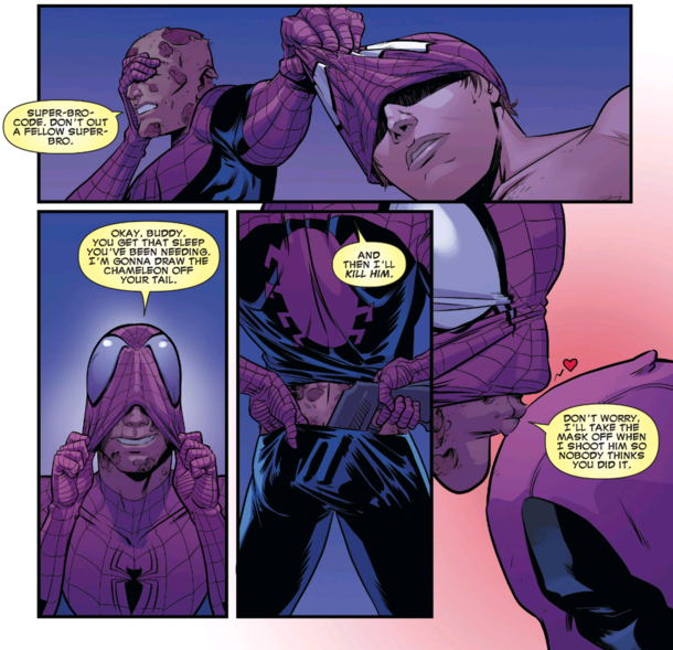 Deadpool knows the Super-Bro-Code