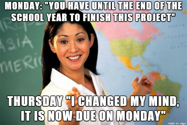 Dealing With This For My Sons th Grade Teacher
