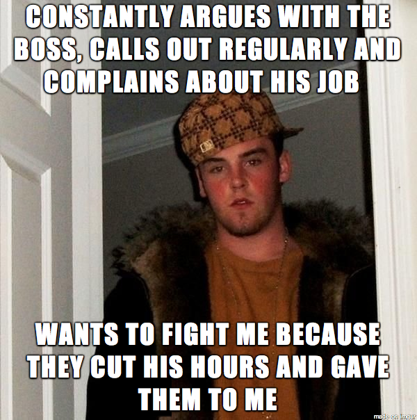 Dealing with this guy at work right now - Meme Guy
