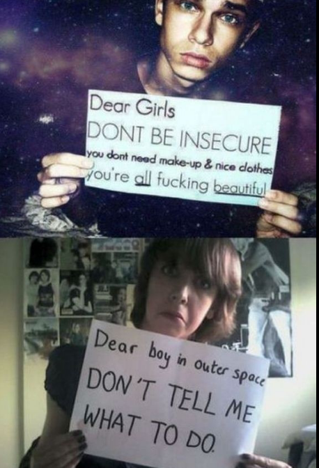 Dear boy in outer space