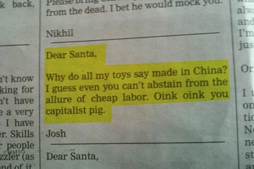 Dear Santa