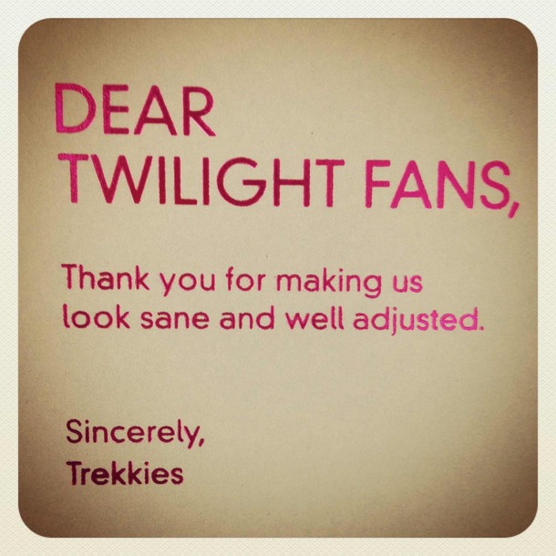 Dear Twilight Fans