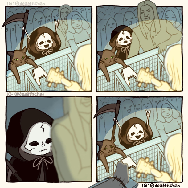 Death at a metal gig 