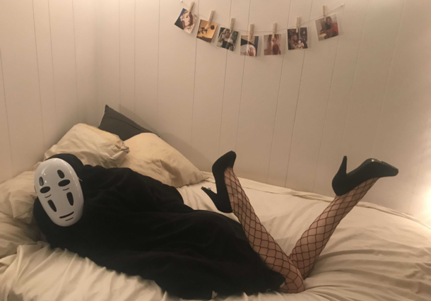Decided to go as sexy No Face this year