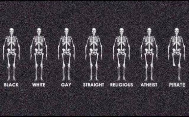 Deep inside were all the same Well almost