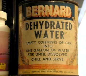 Dehydrated Water