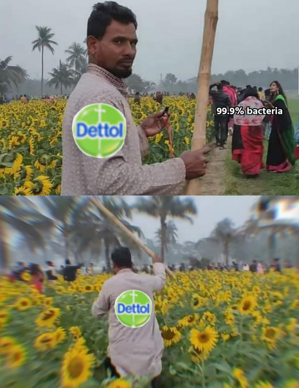 Dettol does its job always