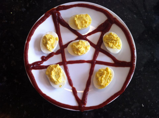 deviled eggs am I doing it right