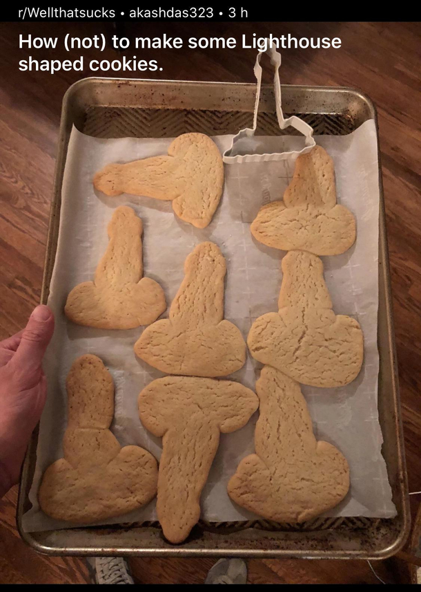 Dick house cookies