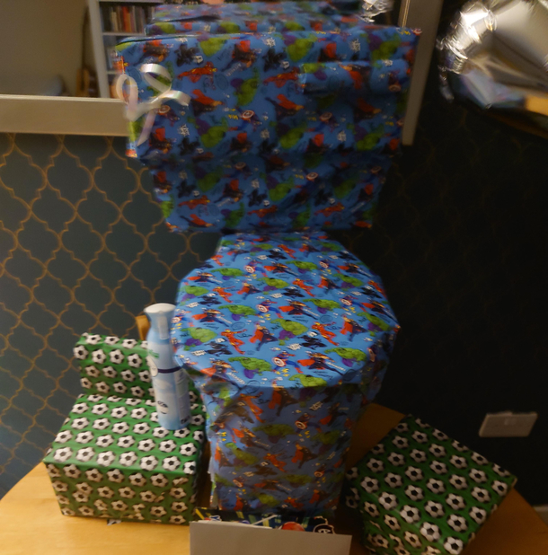 Did we take it too far in disguising the main gift