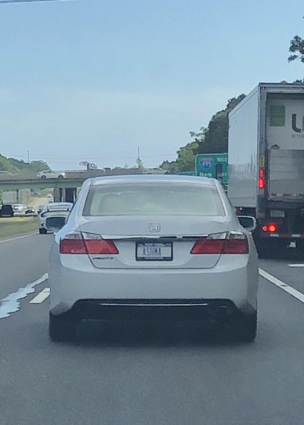 Didnt get a good look at the driver but Im pretty confident its the ghost of Sean Connery raising asthma awareness