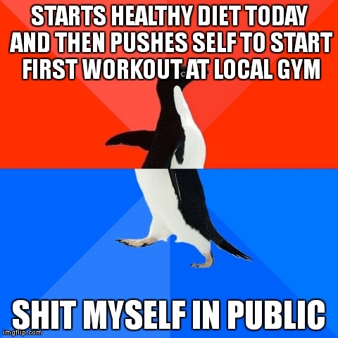 Didnt get to far in my new life style