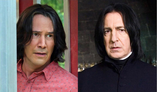 Didnt know ole Snape was in Bill amp Ted Face The Music