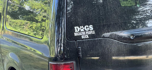 Didnt know that dogs are better than humans