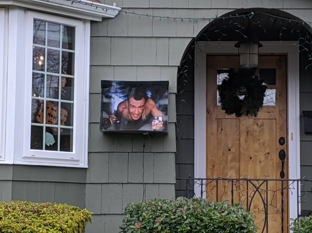 Die Hard Themed Christmas Decoration