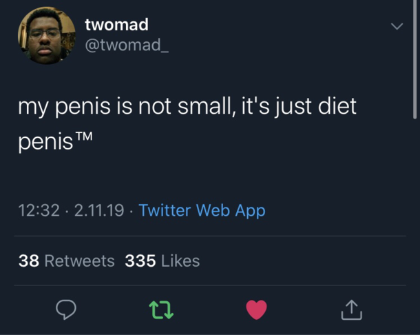 Diet penis