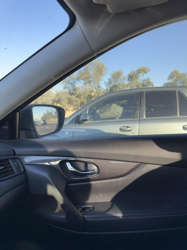 Different way to use the sun shade