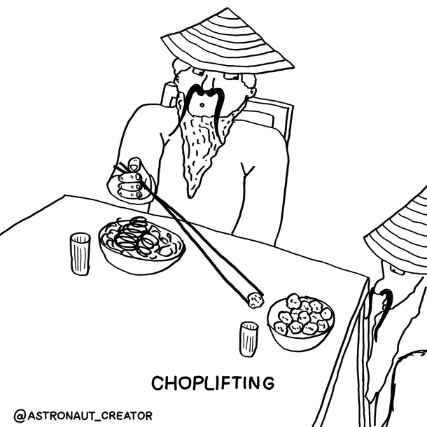 Dinner table crime