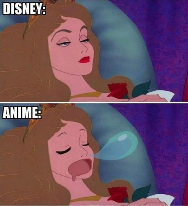 Disney vs Anime