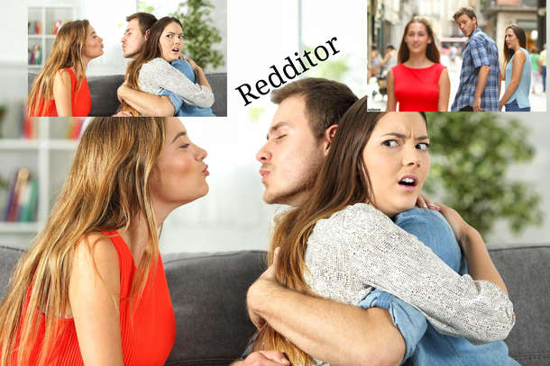 Distracted Boyfriend is distracted again