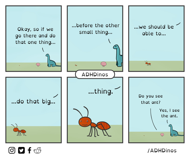 Distracted Dino