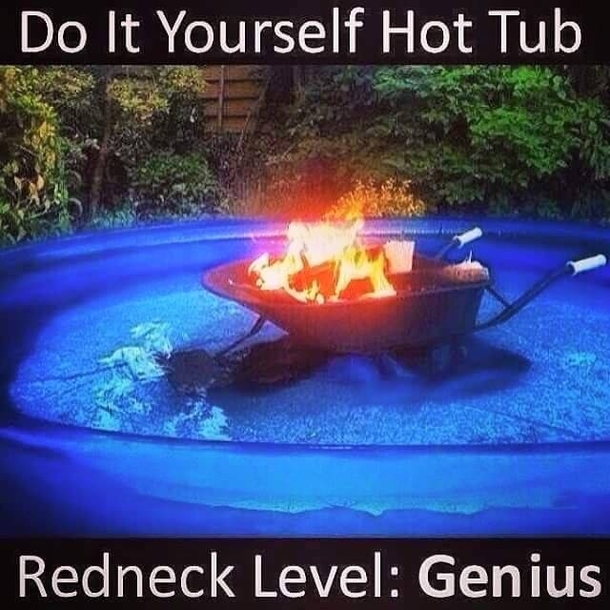 DIY Hot Tub Redneck Edition