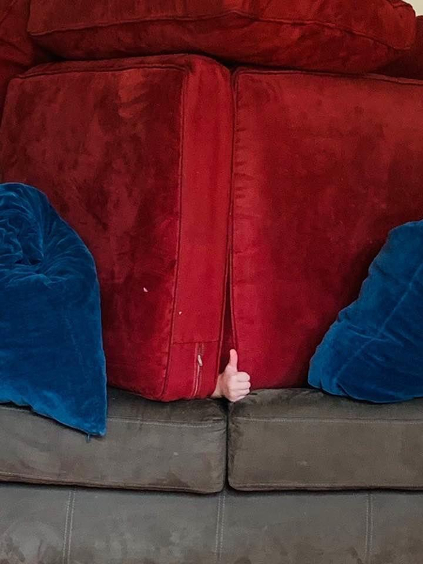 DIYing his own man cave