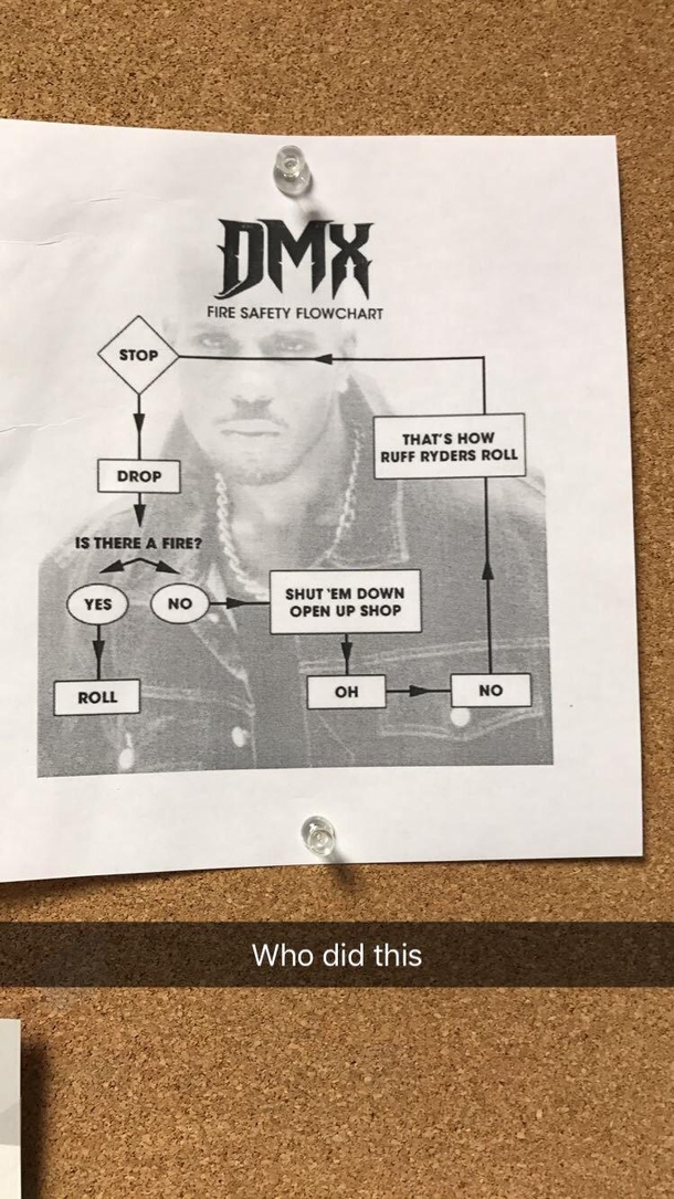 DMX Fire Safety Flowchart Just incase