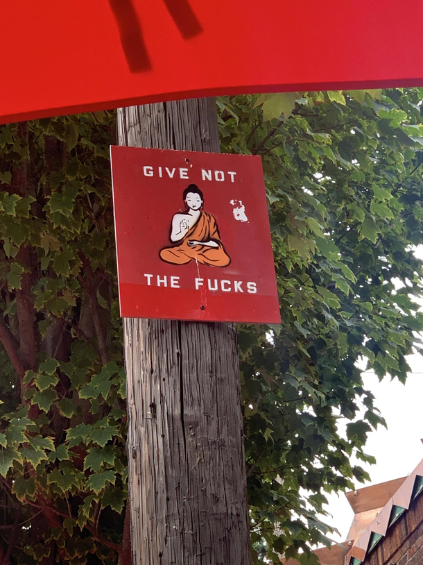 Do as the monks do and