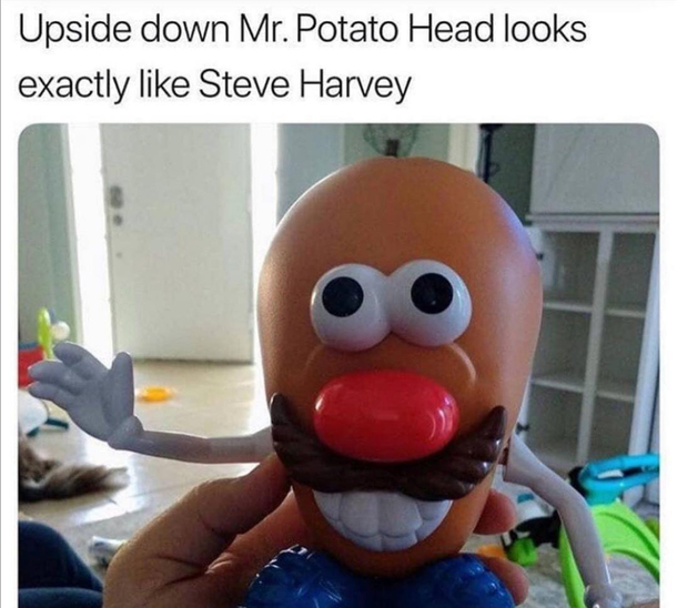 Do I look like Steve Harvey