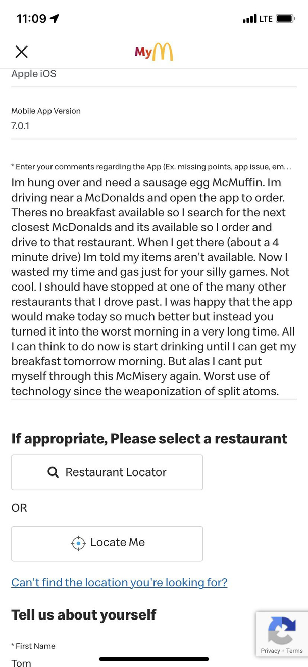 Do you think they got the McMessage