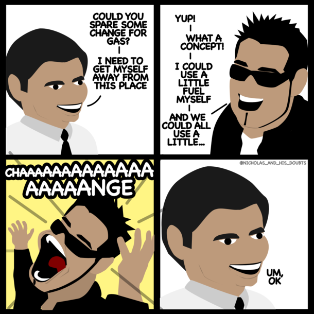 Do you think this conversation actually happened 