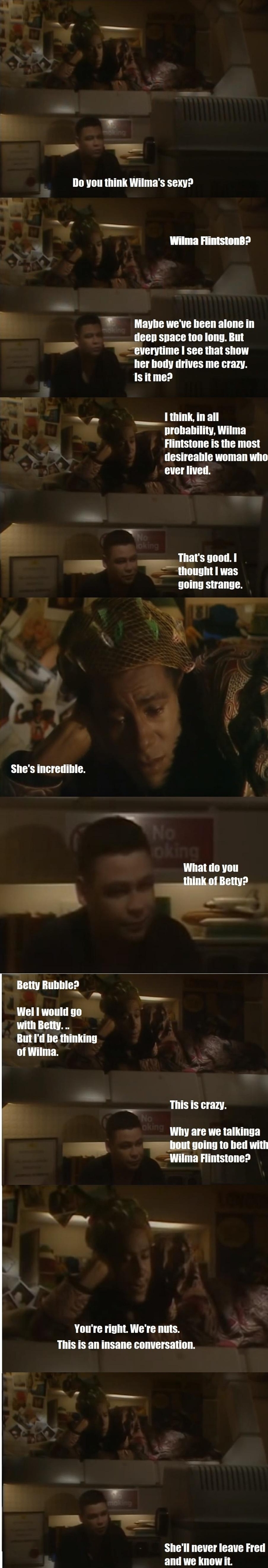 Do you think Wilmas sexy