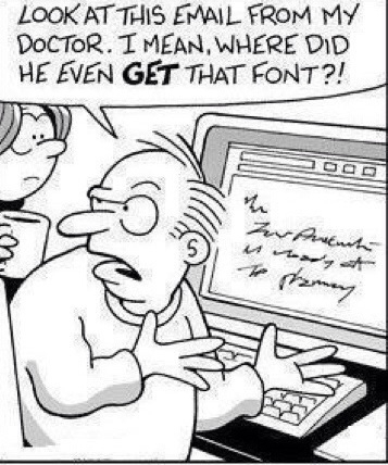 Doctor font