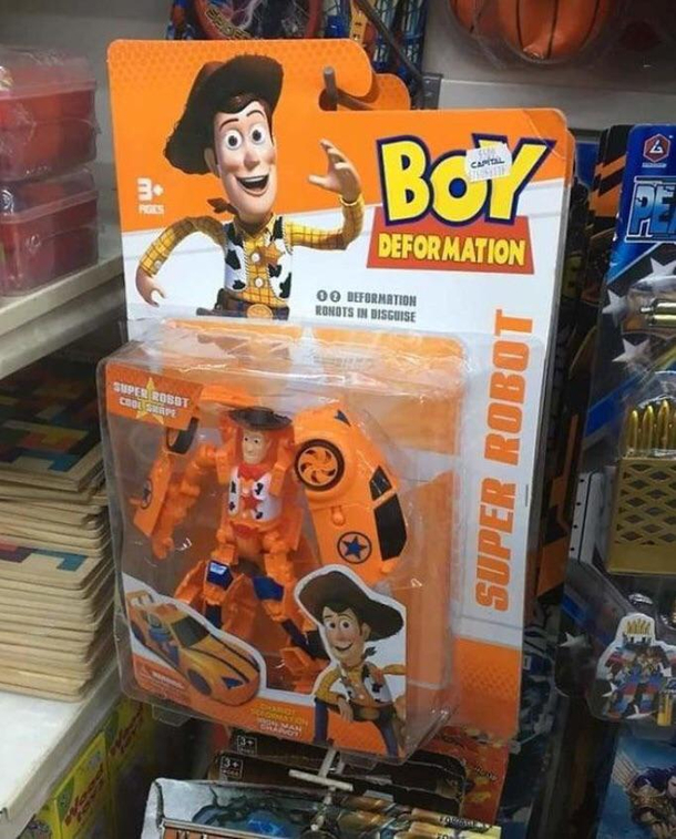 Does he really deform as advertised