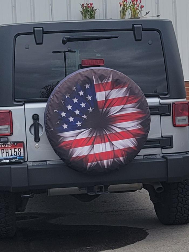 Does this mean the driver of this Jeep is an American asshole