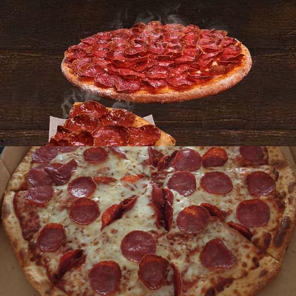 Dominos Pizza Loaded Pepperoni 