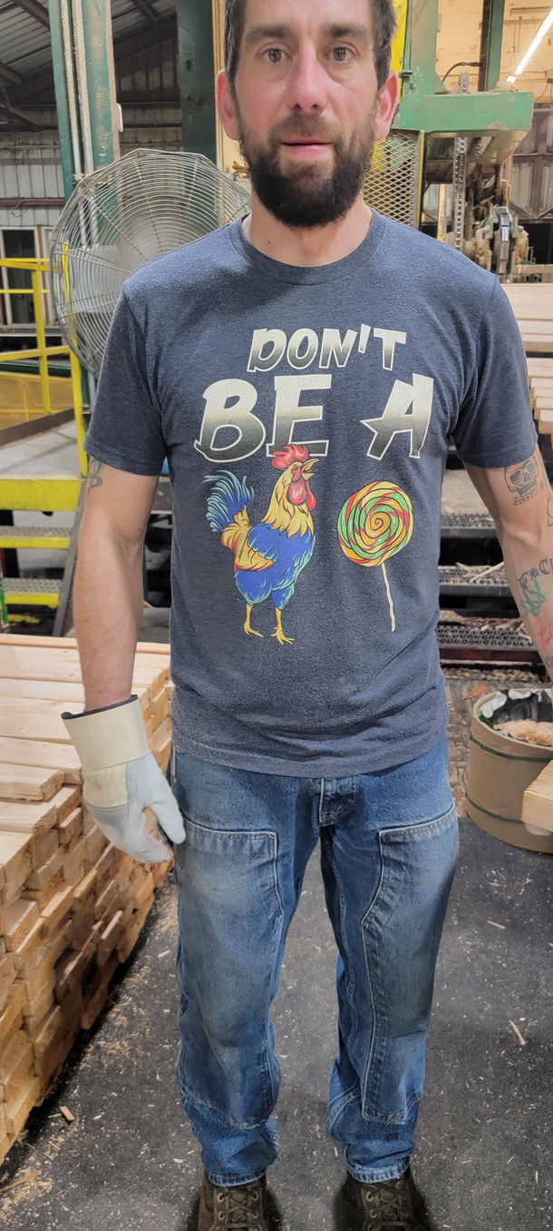 Dont be a Rooster Lollipop