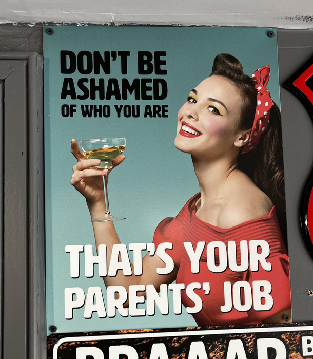 Dont be ashamed of who you are