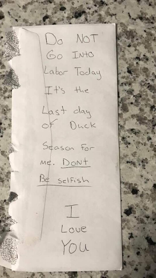 DONT BE SELFISH