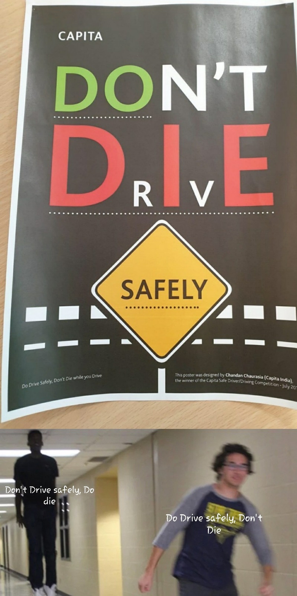 Dont die safely out there