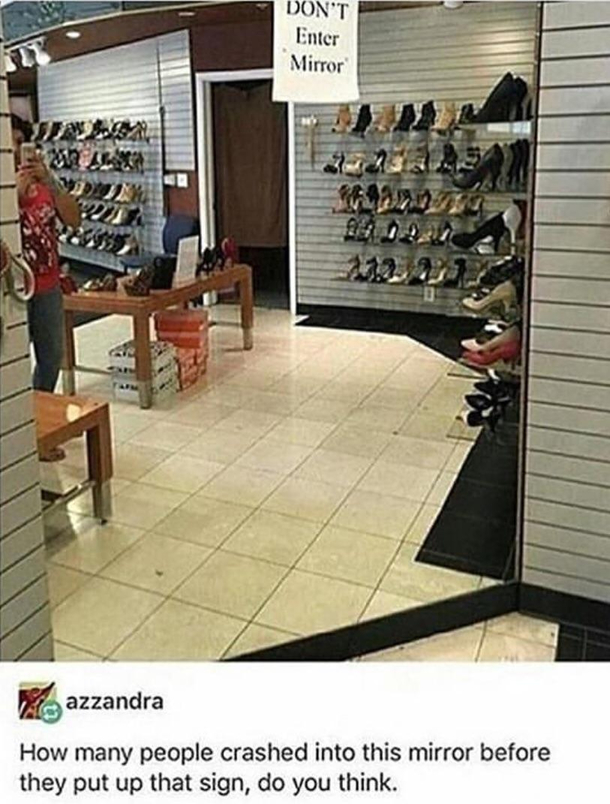 Dont enter mirror