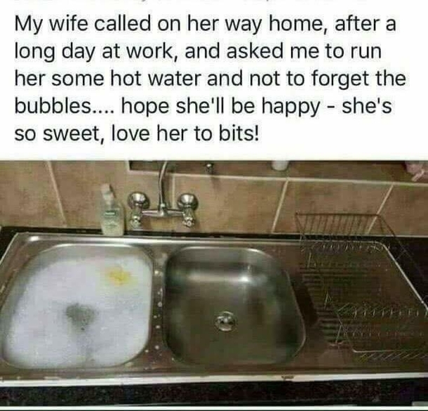 Dont Forget the Bubbles