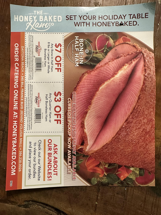 Dont forget your Coupons
