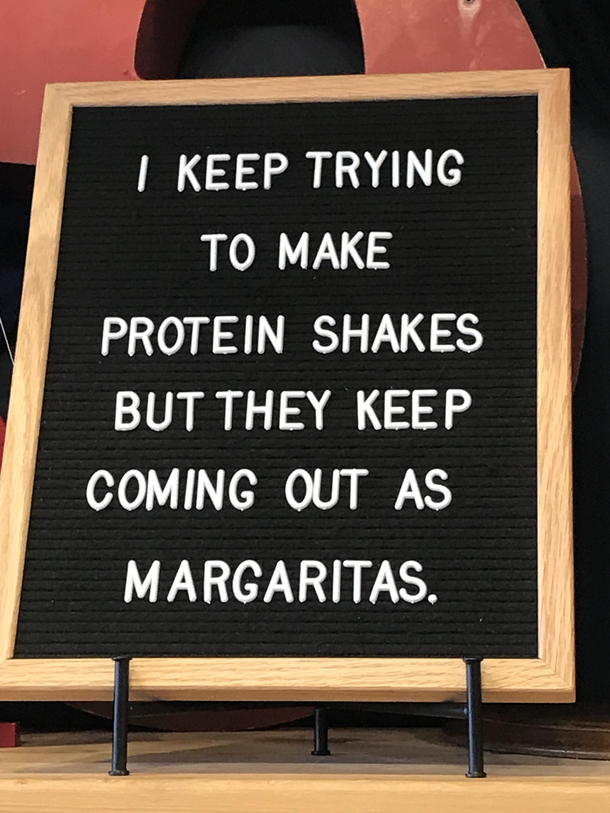 Dont give up on making those protein shakes every day