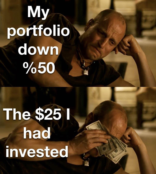 Dont invest more than you can afford