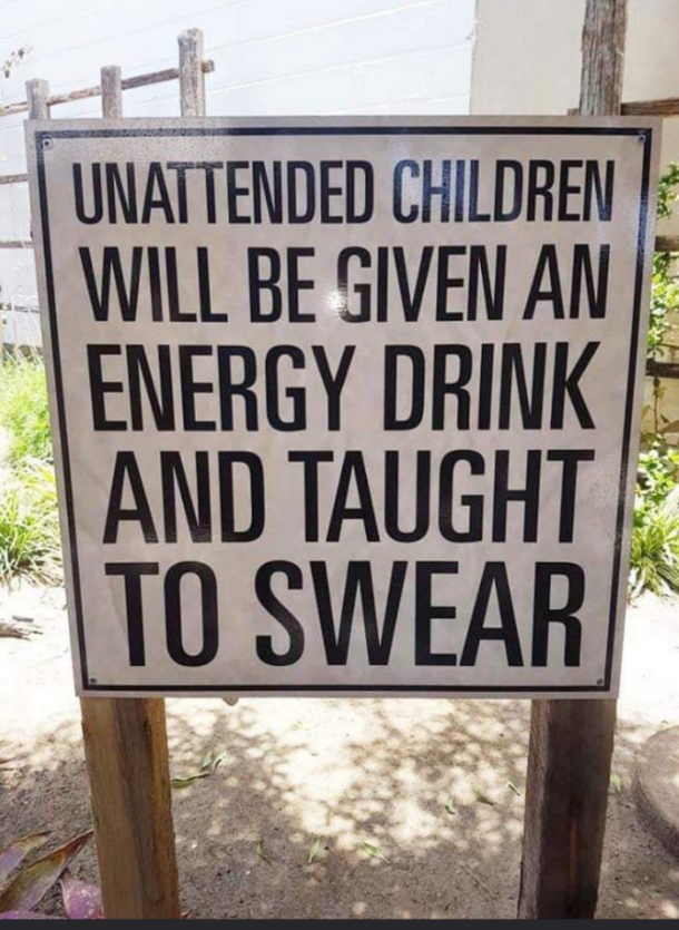Dont leave your kids